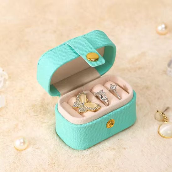 Coffret a bijoux mini vert
