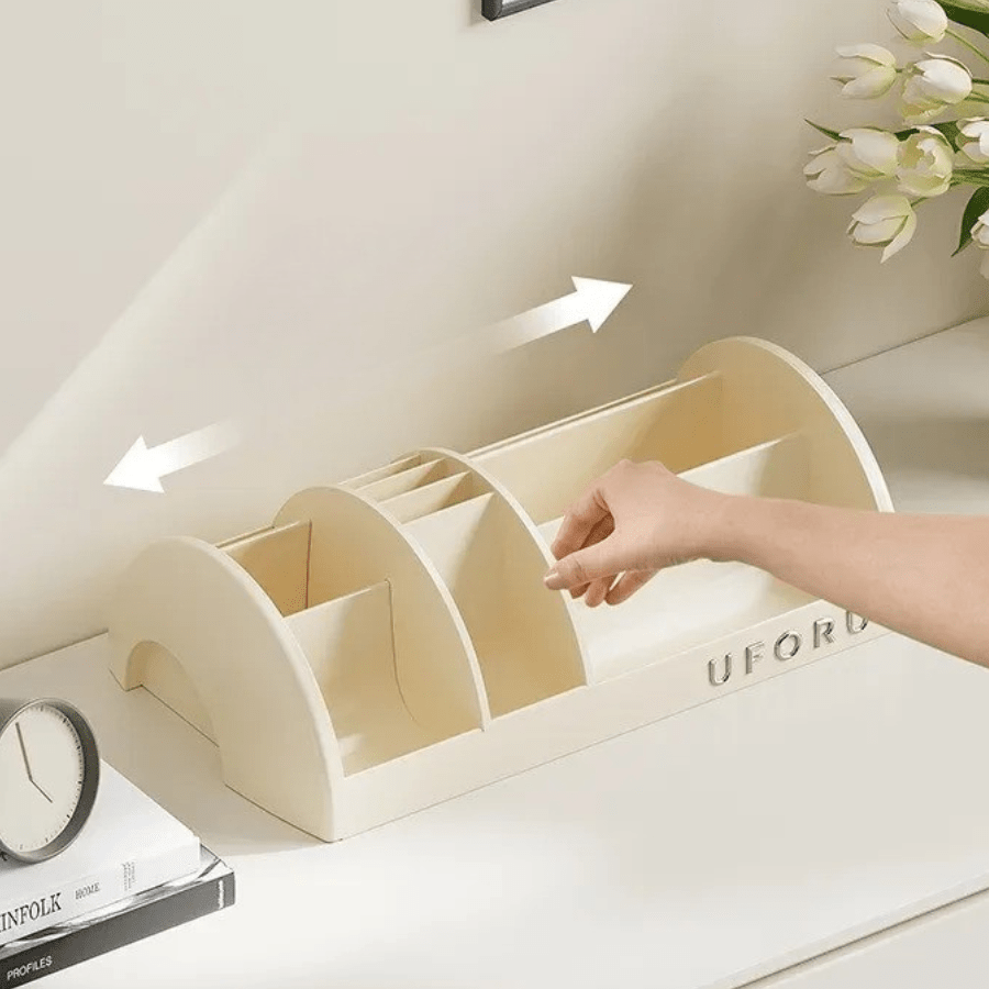 organisateur maquillage ajustable