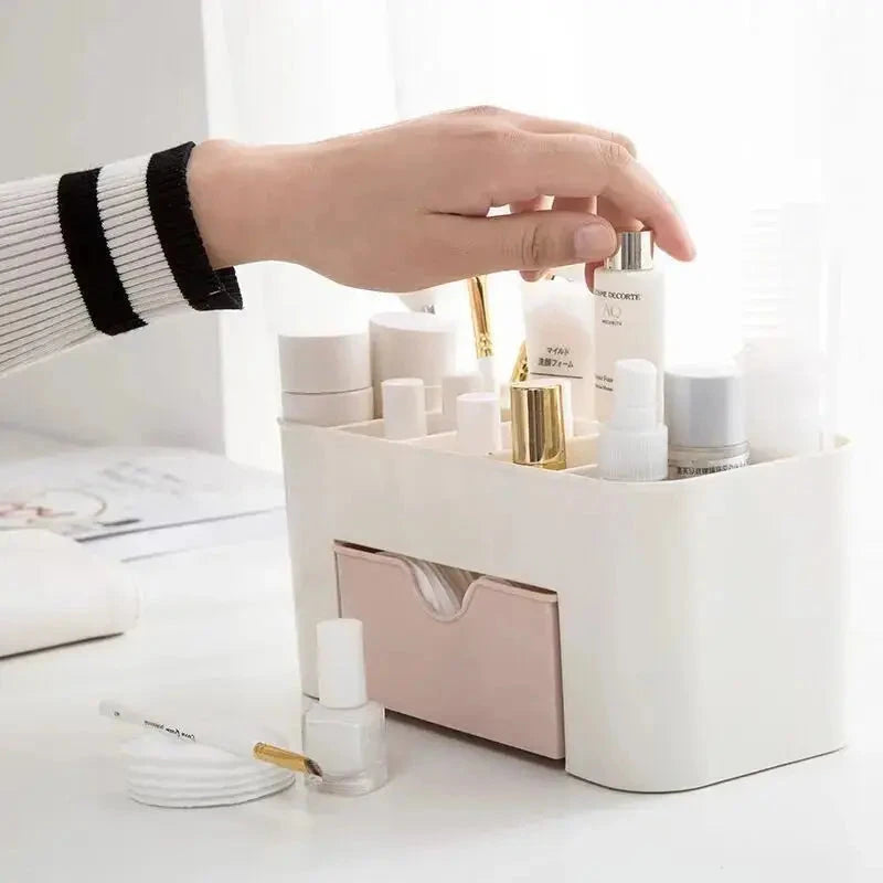 Rangement-Maquillage - Boite-de-rangement-maquillage™ - Rose - La trousse Beauté