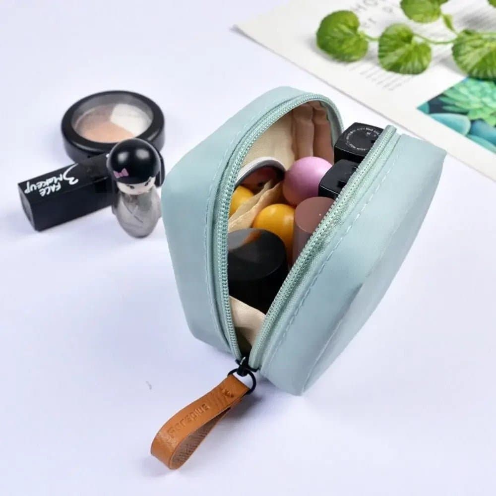 Trousse de Maquillage imperméable Bleu La trousse Beauté