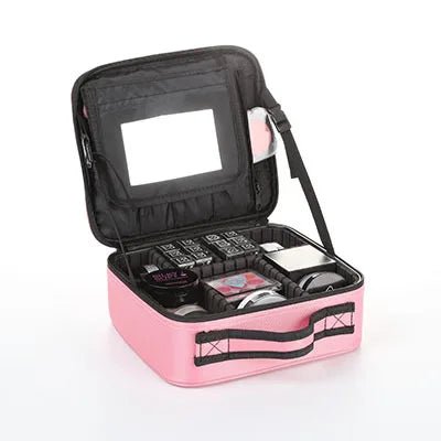 Trousse de Maquillage Personnalisée rose noir - La trousse Beauté