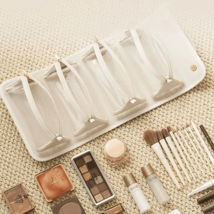 Trousse maquillage pochette détachable individuel