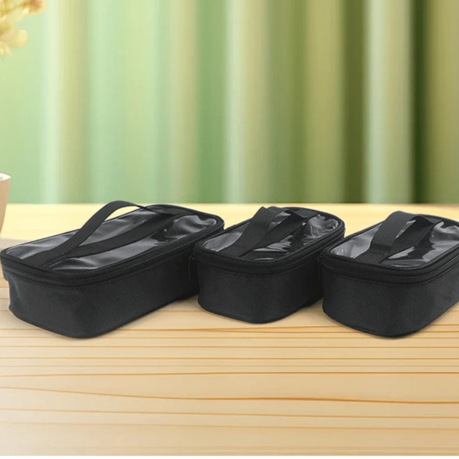 Valise maquillage avec trois boite de rangement individuel