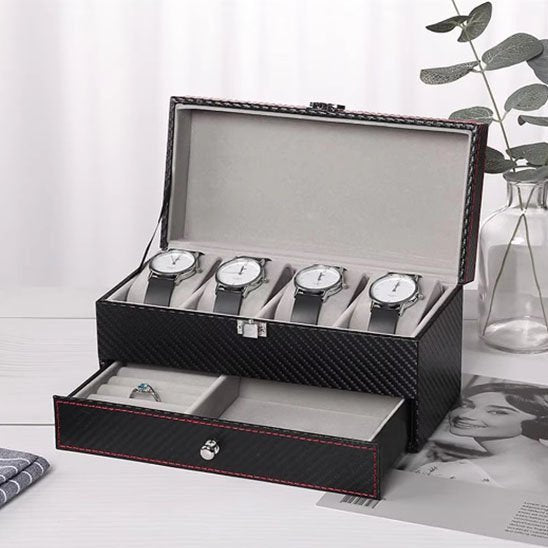 boite à bijoux chic luxueuse pour montres