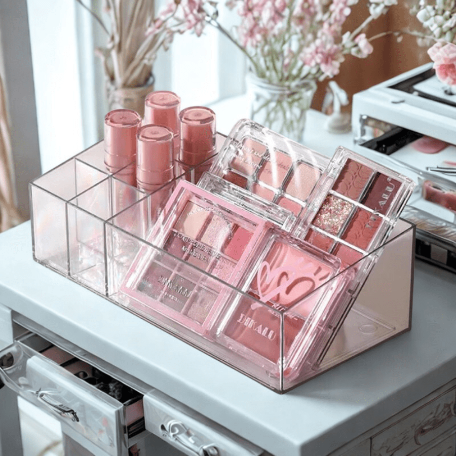 Boite pour Ranger Maquillage | Transparent - La trousse Beauté