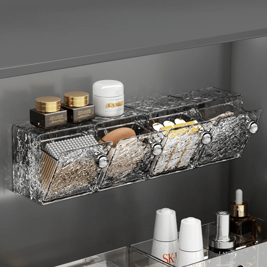 boites maquillage quatre gris autocollante