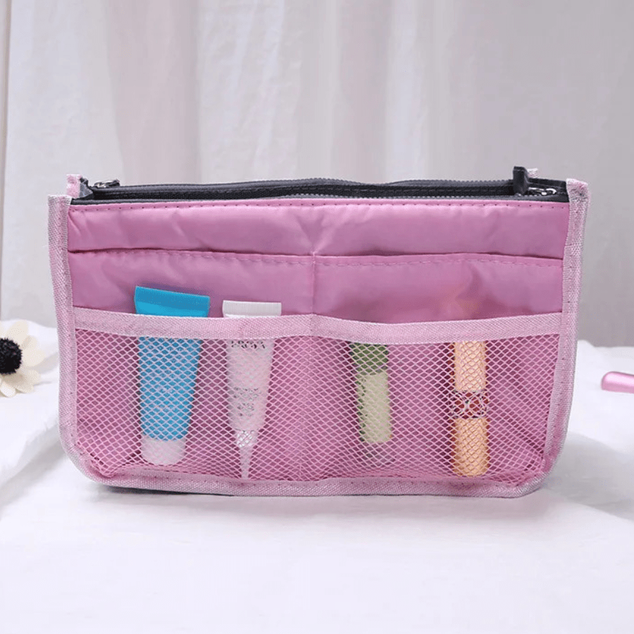 organisateur de sac rose