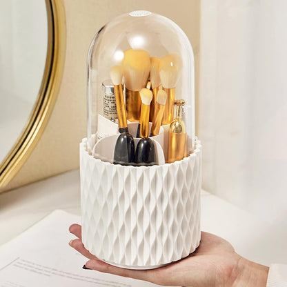 Organisateur Maquillage — porte-pinceaux-de-maquillage-Capsule Blanc - La trousse Beauté