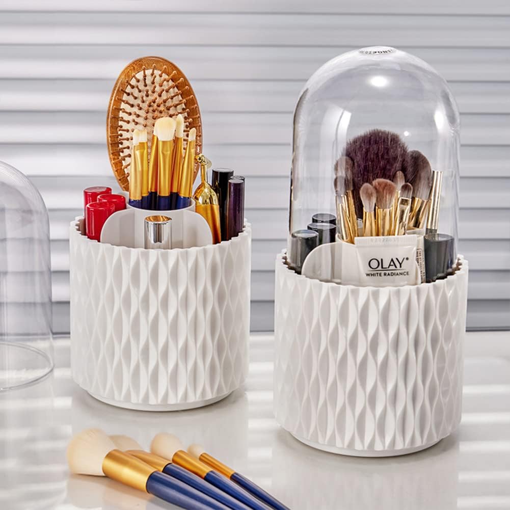 Organisateur Maquillage — porte-pinceau-de-maquillage-Capsule Blanc - La trousse Beauté
