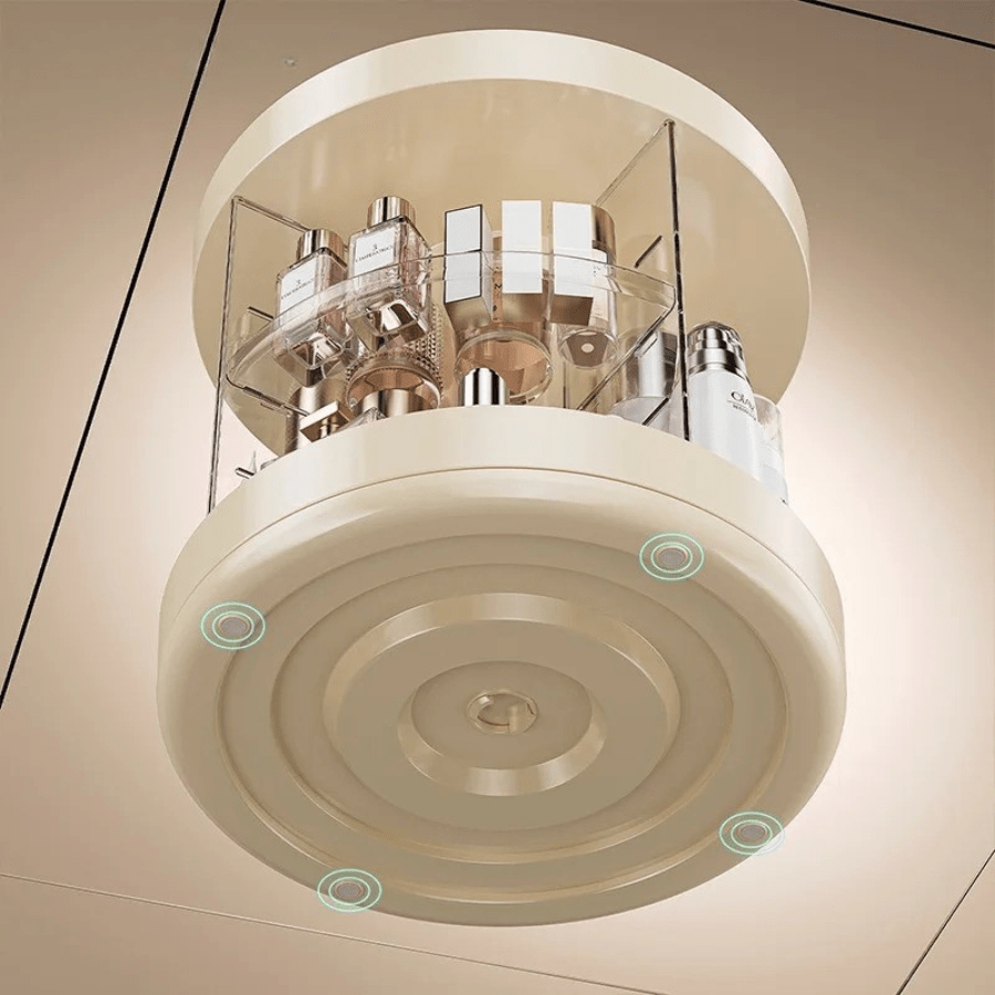 organisateur maquillage avec anti-dérapant