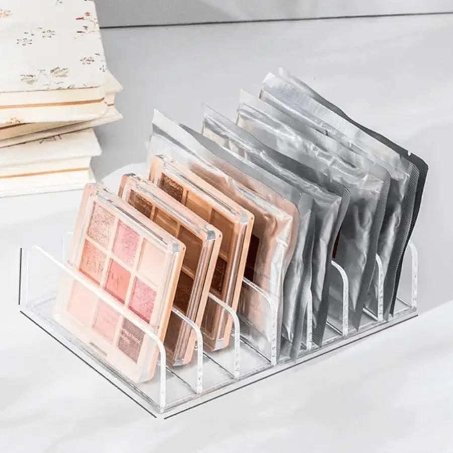 organisateur tiroir maquillage large pour palette de fard