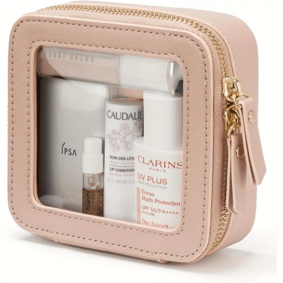 petite trousse de toilette femme rose