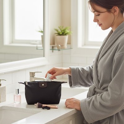Petite Trousse de toilette noir