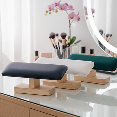 Porte bracelet​ trois couleurs en velours