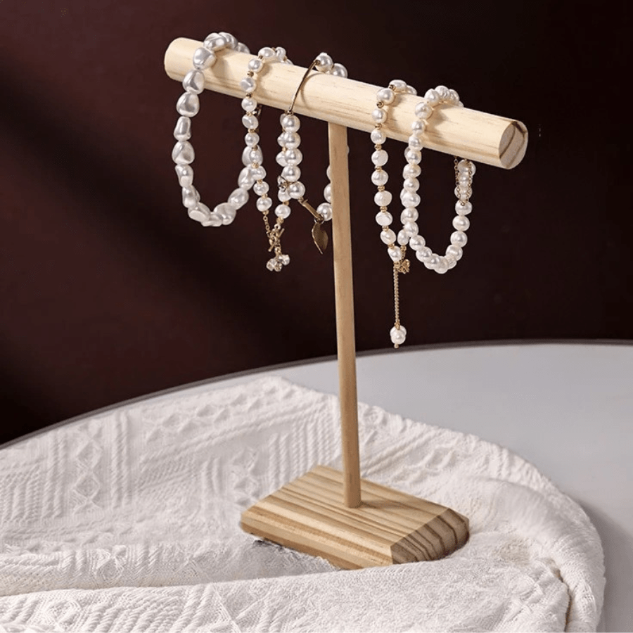 présentoirs à bijoux en bois moyen