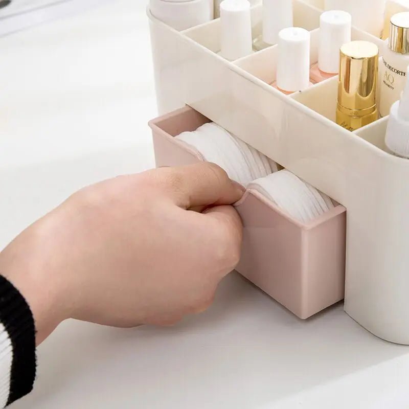 Rangement-Maquillage - Boite-de-rangement-maquillage™ - Rose - La trousse Beauté