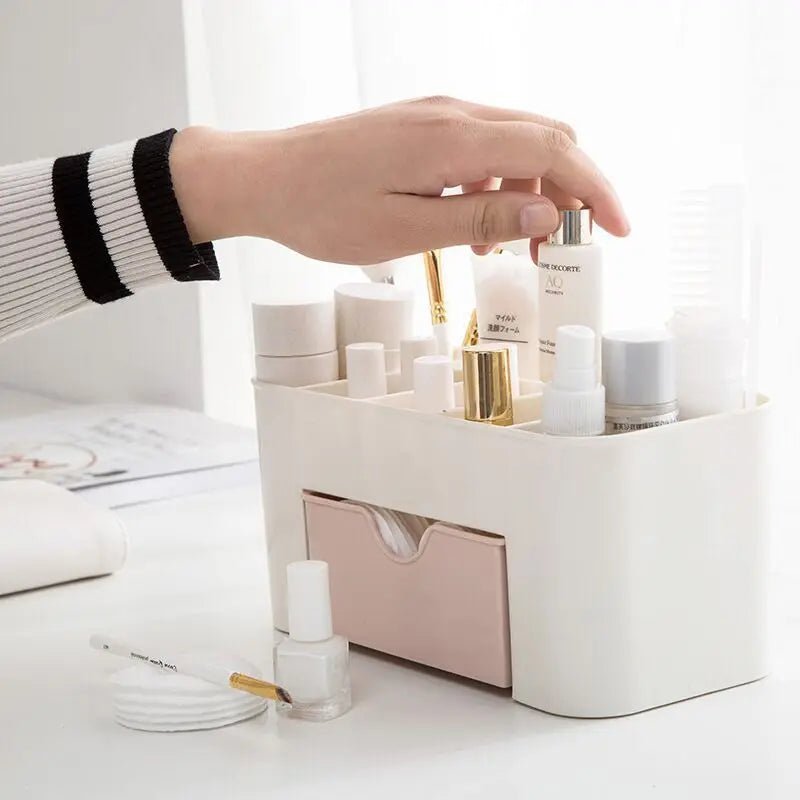 Rangement-Maquillage - Boite-de-rangement-maquillage™ - Rose - La trousse Beauté