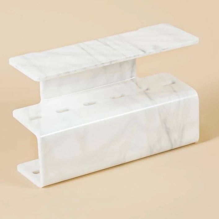 Rangement Maquillage - EyelashTweezersStorage™ - Marbré - La trousse Beauté