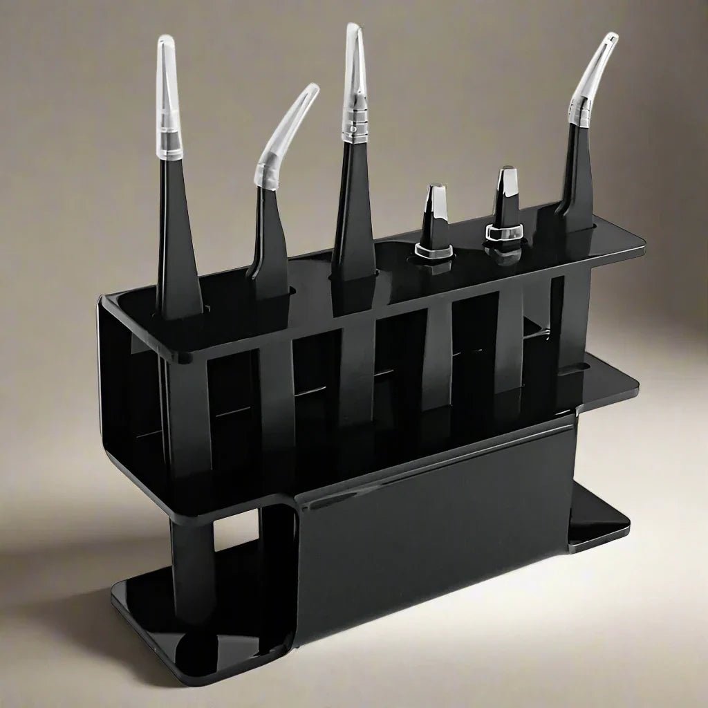 Rangement Maquillage - EyelashTweezersStorage™ - Noir - La trousse Beauté