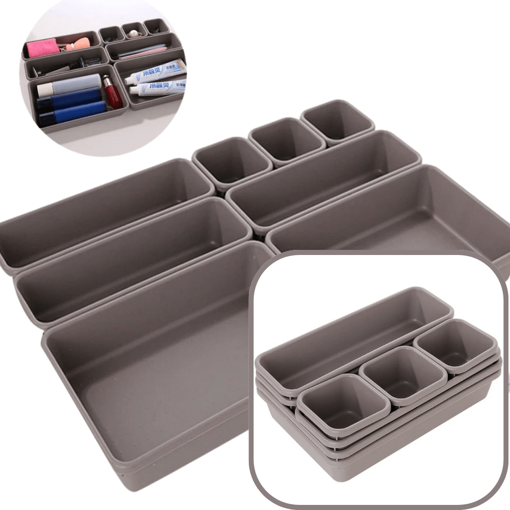 Rangement Maquillage Pour tiroir plastique solide de différente grandeur-La trousse Beauté