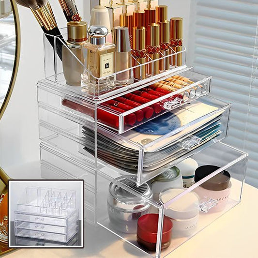 Rangement maquillage | Tiroir transparent - La trousse Beauté