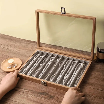 rangement pour bijoux avec couvercle