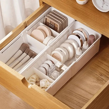 rangement pour tiroir maquillage large extensible
