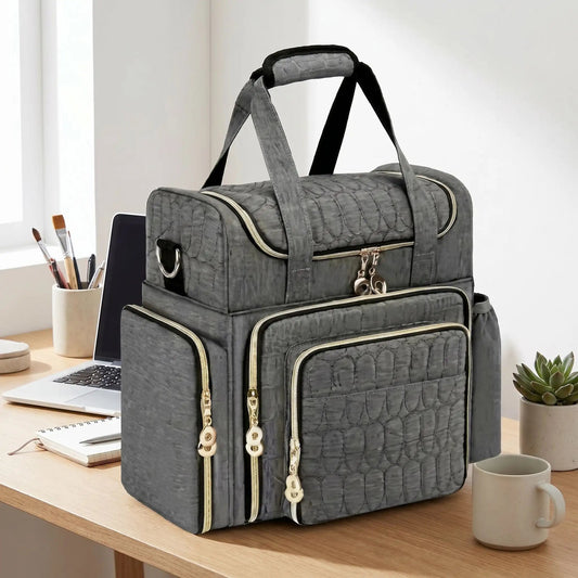 sac de rangement pour vernis à ongles gris