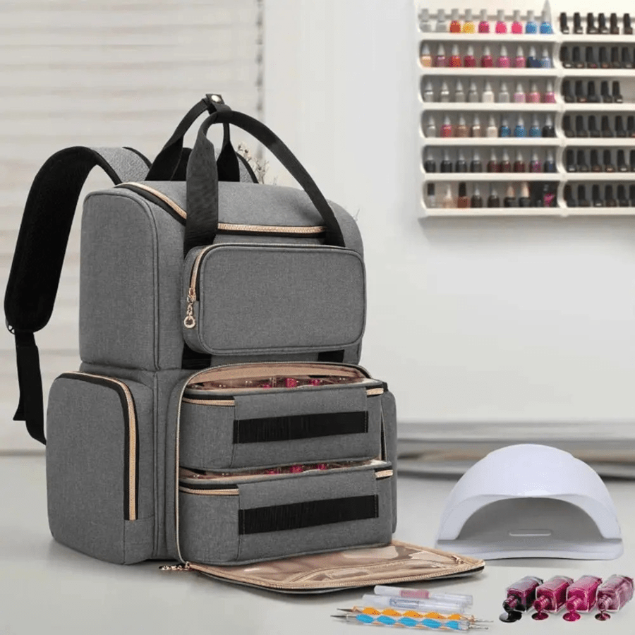 sac rangement vernis à ongles kits manucure