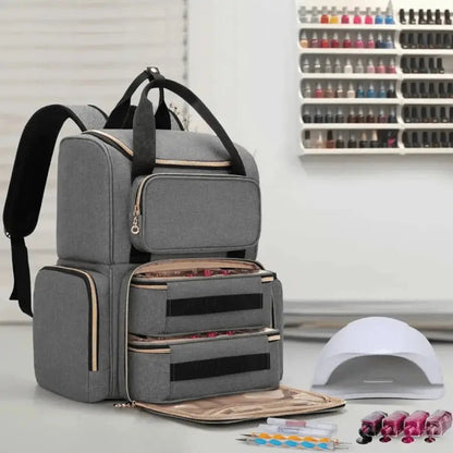 sac rangement vernis à ongles kits manucure