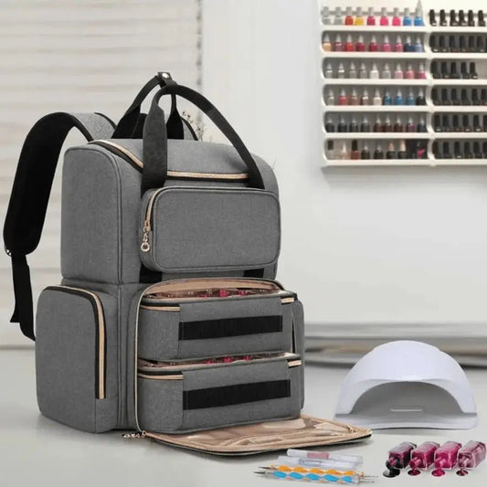 sac rangement vernis à ongles kits manucure