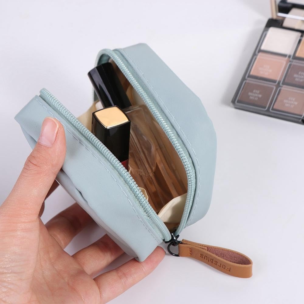 Trousse de Maquillage imperméable  Bleu  fermeture éclair La trousse Beauté
