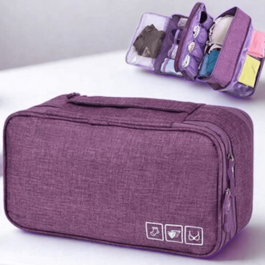 Trousse de Toilette avion trois compartiments Ultime - La trousse Beauté