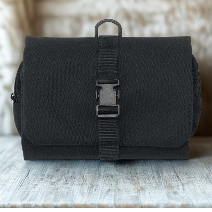 trousse de toilette de voyage noir