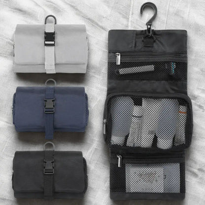 trousse de toilette de voyage compact avec crochet