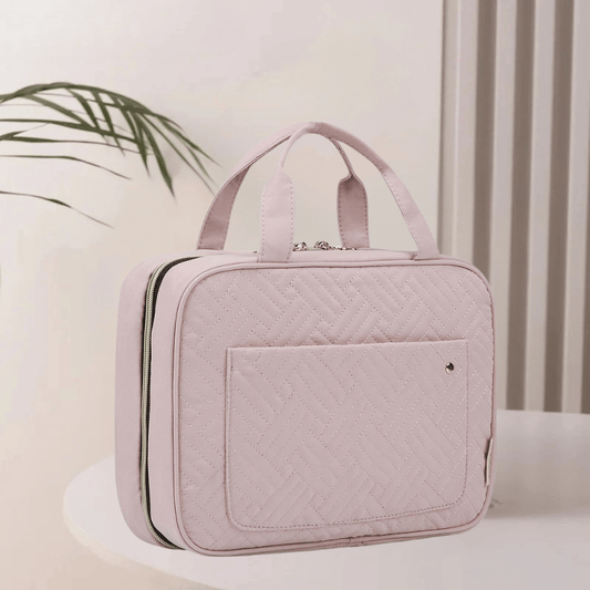 Trousse de toilette femme rose style chic À suspendre - La trousse Beauté