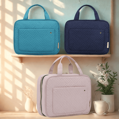 Trousse de toilette femme trois couleurs - La trousse Beauté