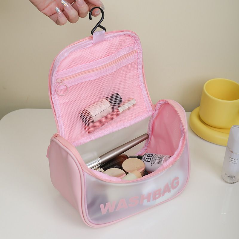 Trousse de toilette femme Grande ouverture avec crochet - La trousse Beauté