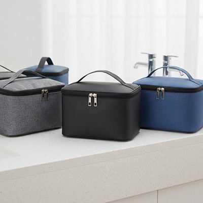 Trousse de toilette homme trois couleur