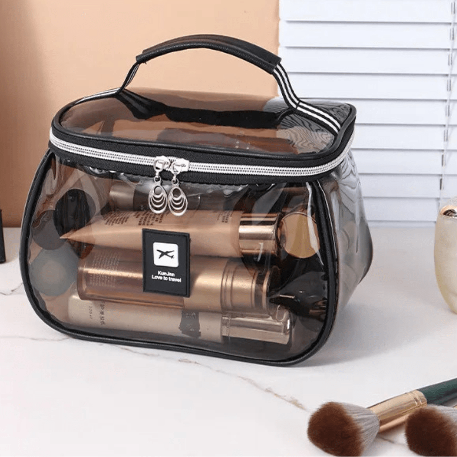 Trousse de Toilette pour Avion | Transparence - La trousse Beauté