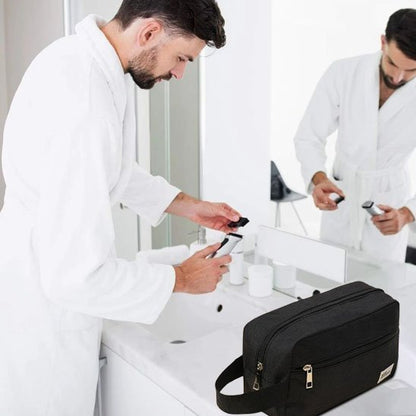 trousse de toilette pour homme salle de bain