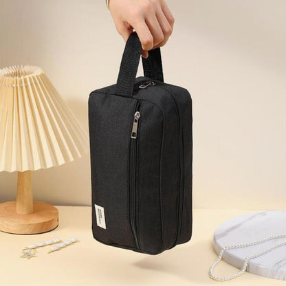 trousse de toilette pour homme avec poignée