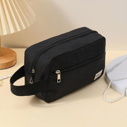trousse de toilette pour homme noir
