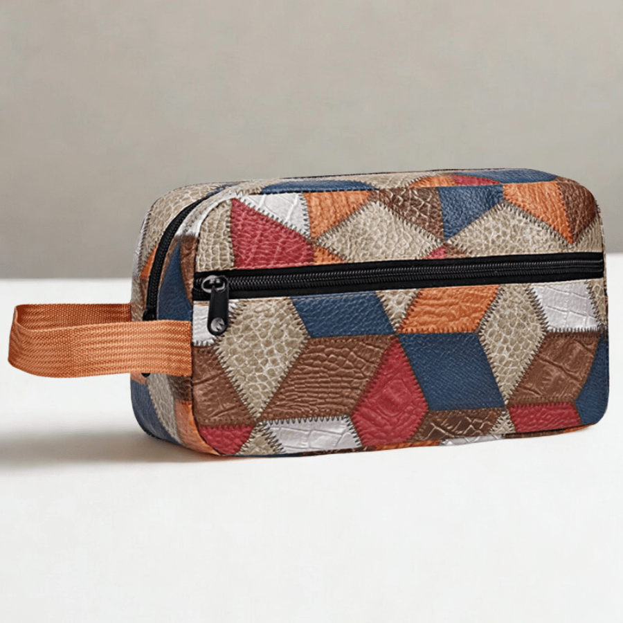 Trousse de toilette pour voyager patchwork nomad 