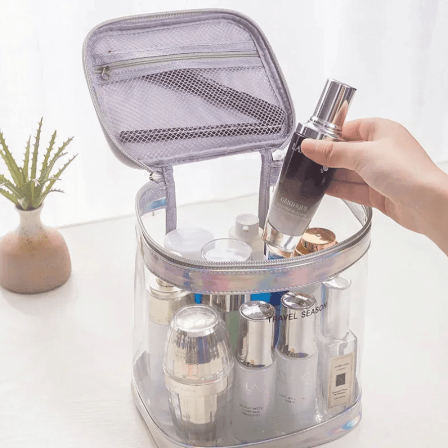 Trousse de Toilette Transparente | Étanche Voyage - La trousse Beauté