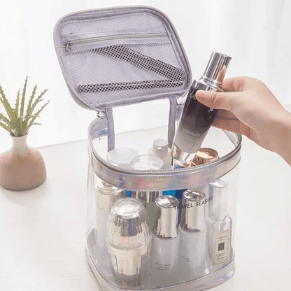 Trousse de Toilette Transparente | Étanche Voyage - La trousse Beauté
