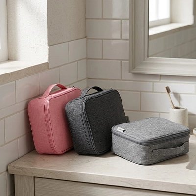 Trousse de toilette de couleur