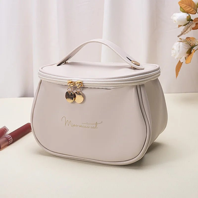 Trousse maquillage rose pâle Élégante  La trousse Beauté