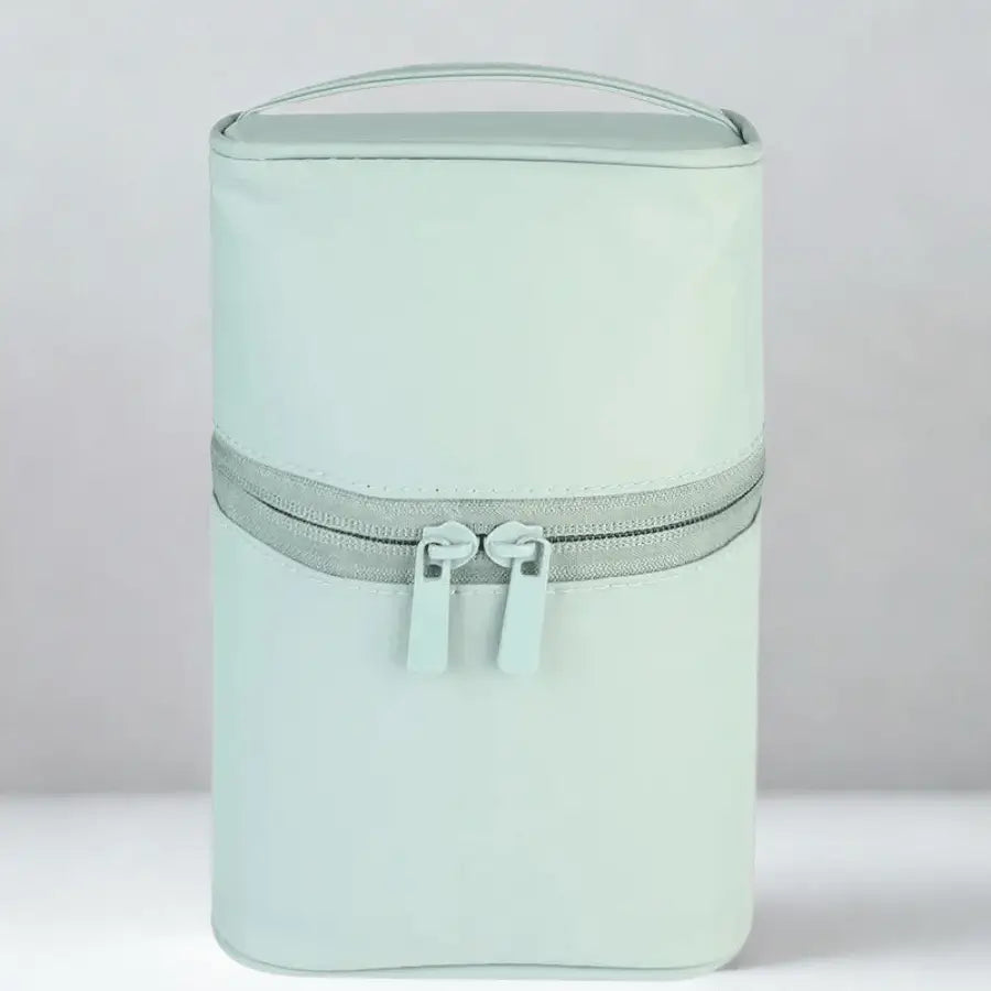 Trousse maquillage bleu compact voyage