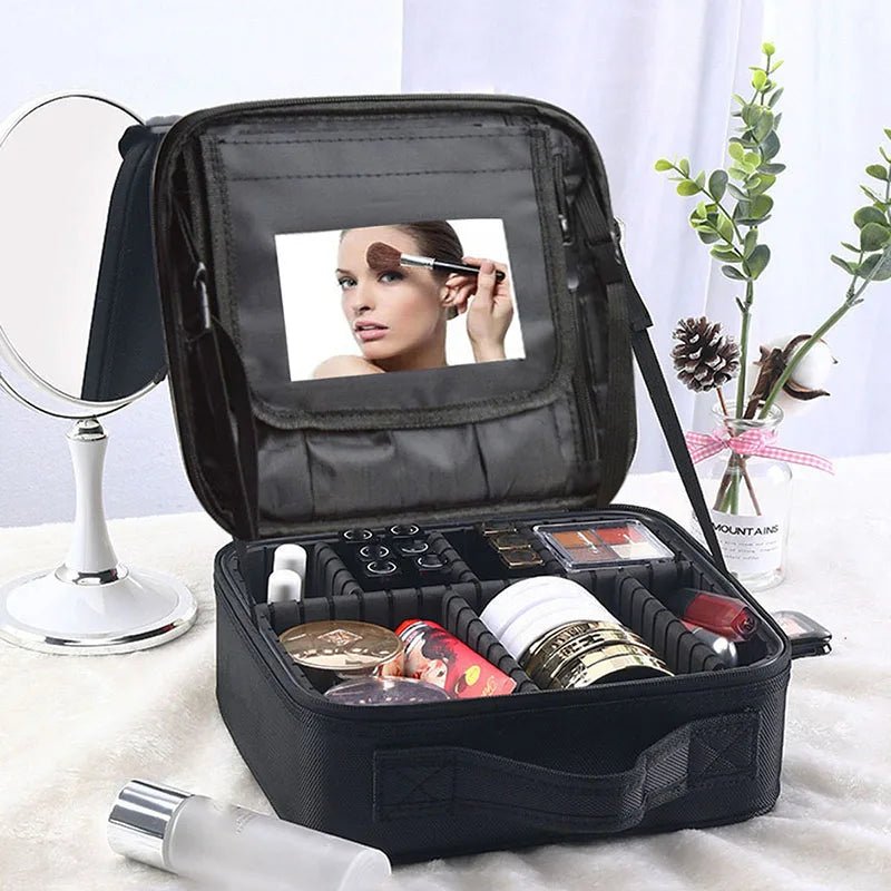 Trousse Maquillage Personnalisé noir La trousse Beauté